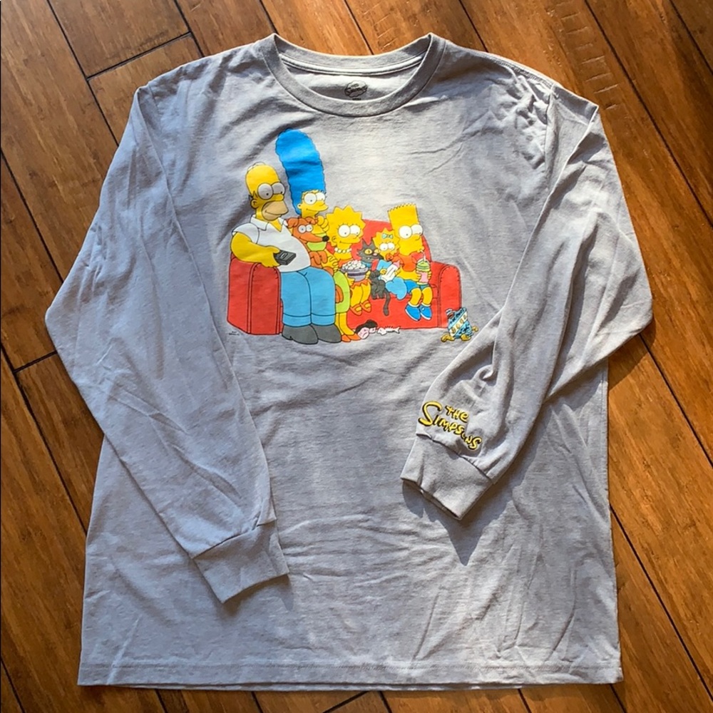 The Simpson’s long sleeve graphic tee